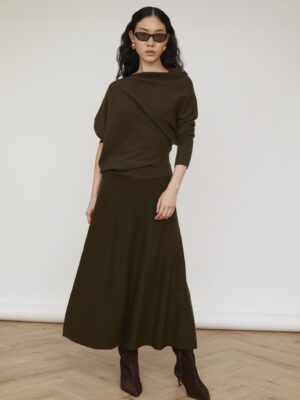 FALDA PUNTI ORIANA VERDE