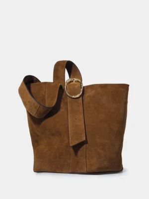 BOLSO LE CARRÉ SERRAJE COGNAC JIMENAS